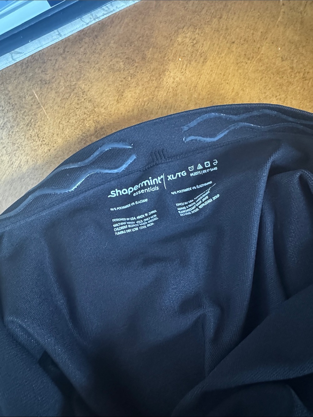 Shapermint Black High-Waist leggings